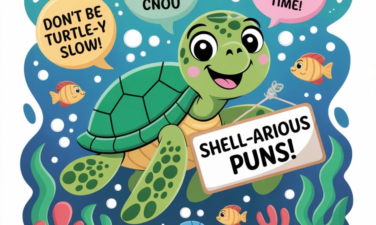 Turtle Puns: Cute One-Liner Insta Captions for Birthday & Love