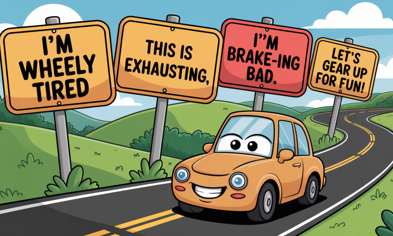 327 Driving Puns & Jokes Funny OneLiners for Drivers