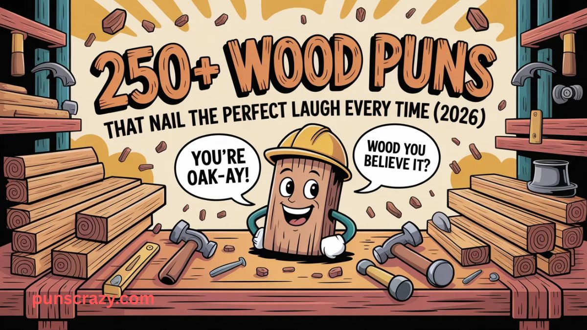 250+ Wood Puns That Nail the Perfect Laugh Every Time (2026)
