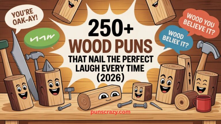 250+ Wood Puns and Jokes That Nail the Perfect Laugh Every Time (2026)
