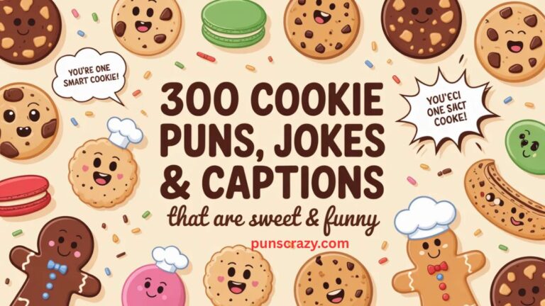 300 Cookie Puns, Jokes & Captions That Are Sweet, Funny