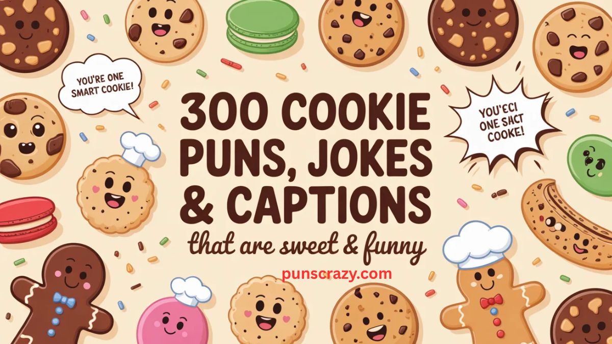 300 Cookie Puns, Jokes & Captions That Are Sweet, Funny