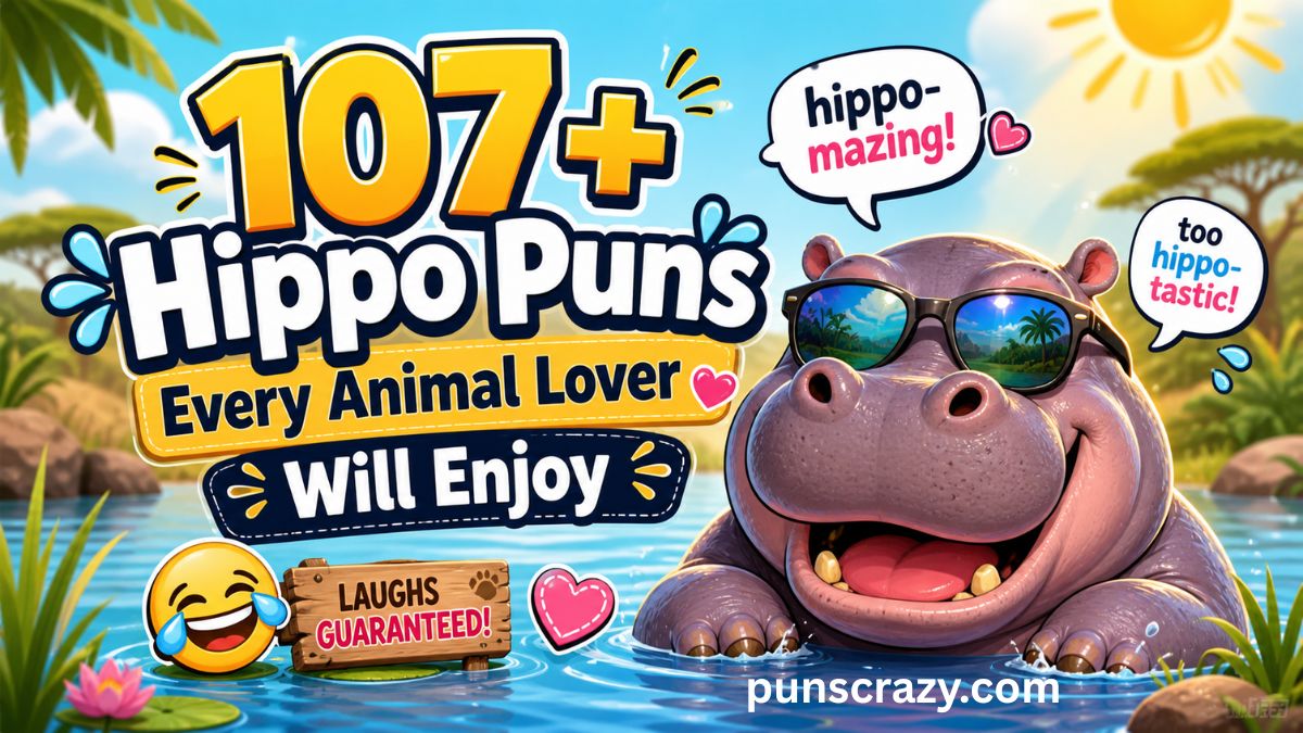 107+ Hippo Puns Every Animal Lover Will Enjoy 🦛💛