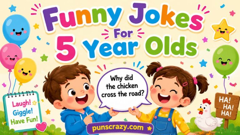 145+ Best Funny Jokes For 5 Year Olds (2026 Trending Edition)