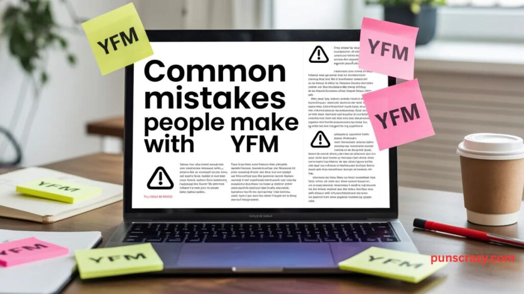 Common Mistakes People Make With "YFM"
