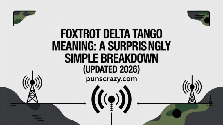 Foxtrot Delta Tango Meaning: A Surprisingly Simple Breakdown (Updated 2026)