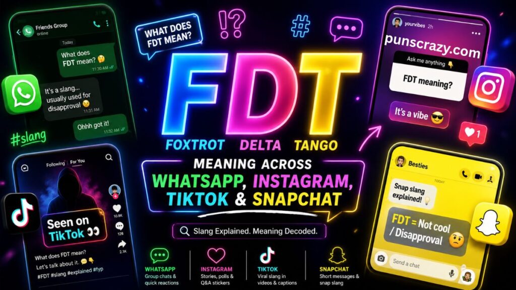 Foxtrot Delta Tango Meaning Across WhatsApp Instagram TikTok Snapchat