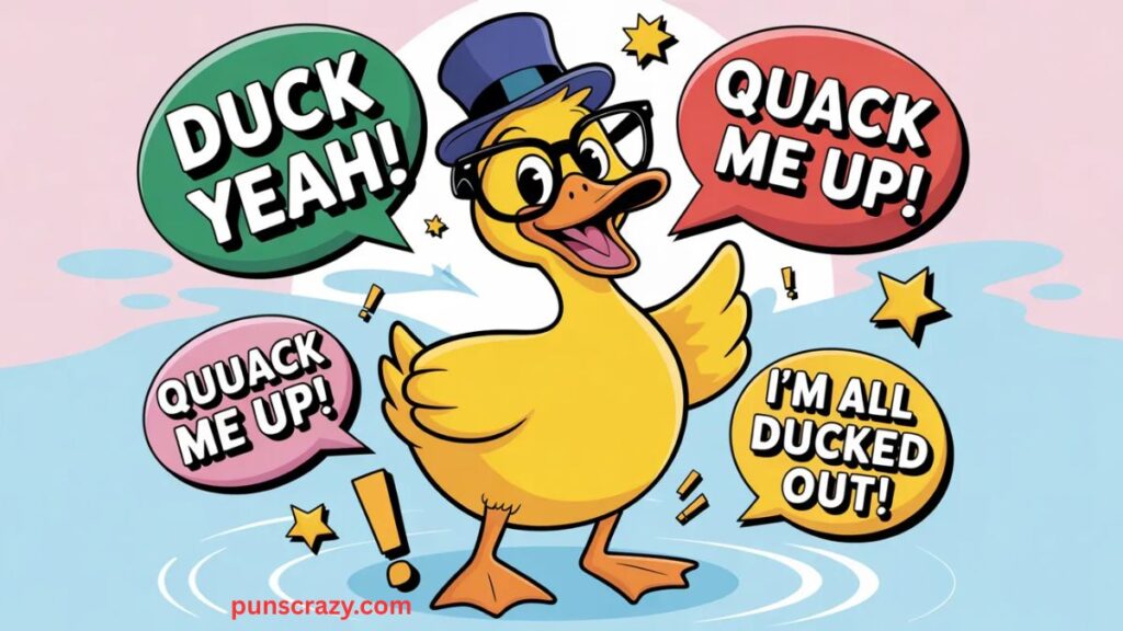 Funny Duck Puns Captions