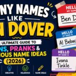 Funny Names Like Ben Dover