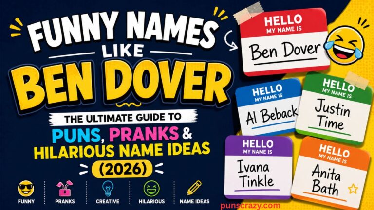 Funny Names Like Ben Dover