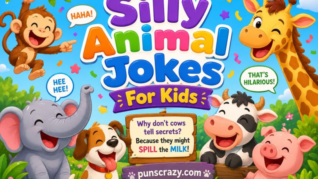 Silly Animal Jokes For Kids