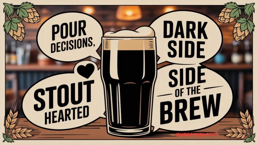 Stout & Dark Beer Puns π€
