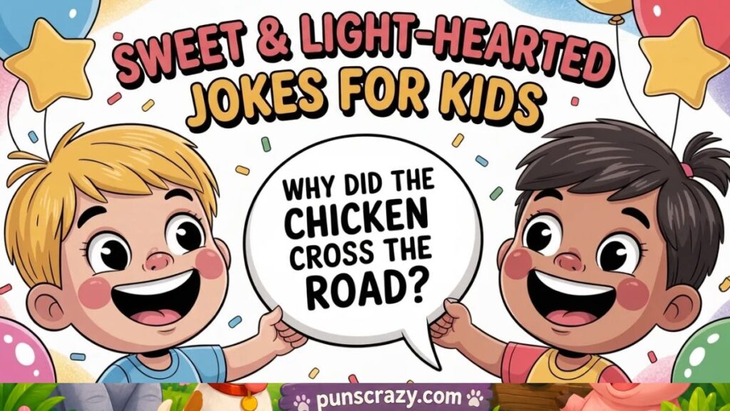 Sweet & Light-Hearted Jokes For Kids