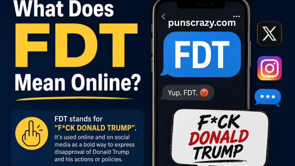 What Does FDT Mean Online?