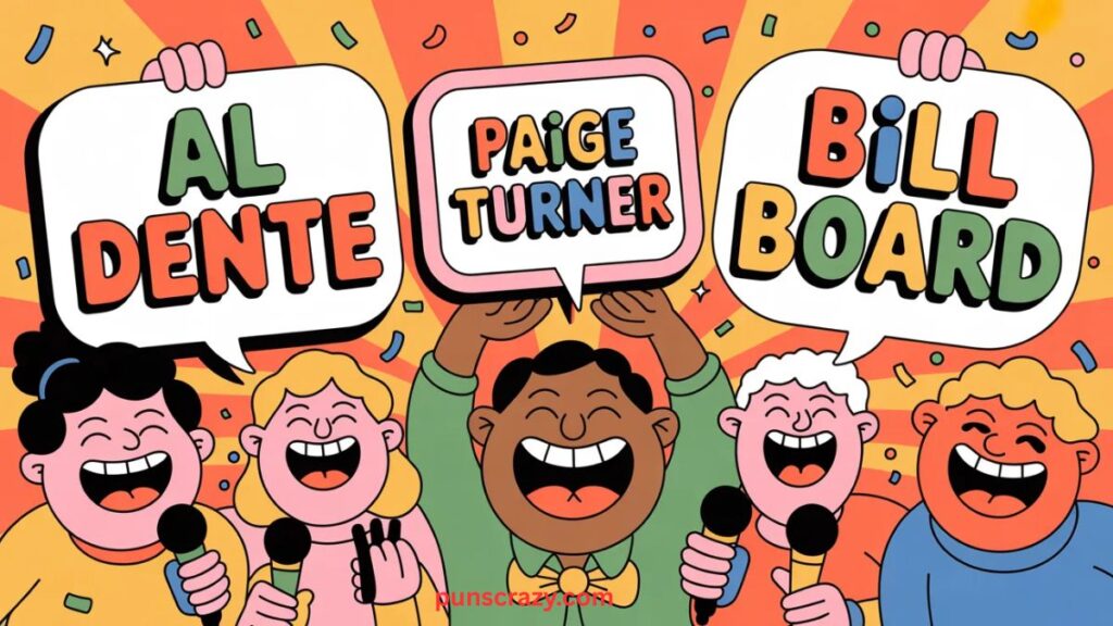 😂 Best Pun Names Wordplay Jokes