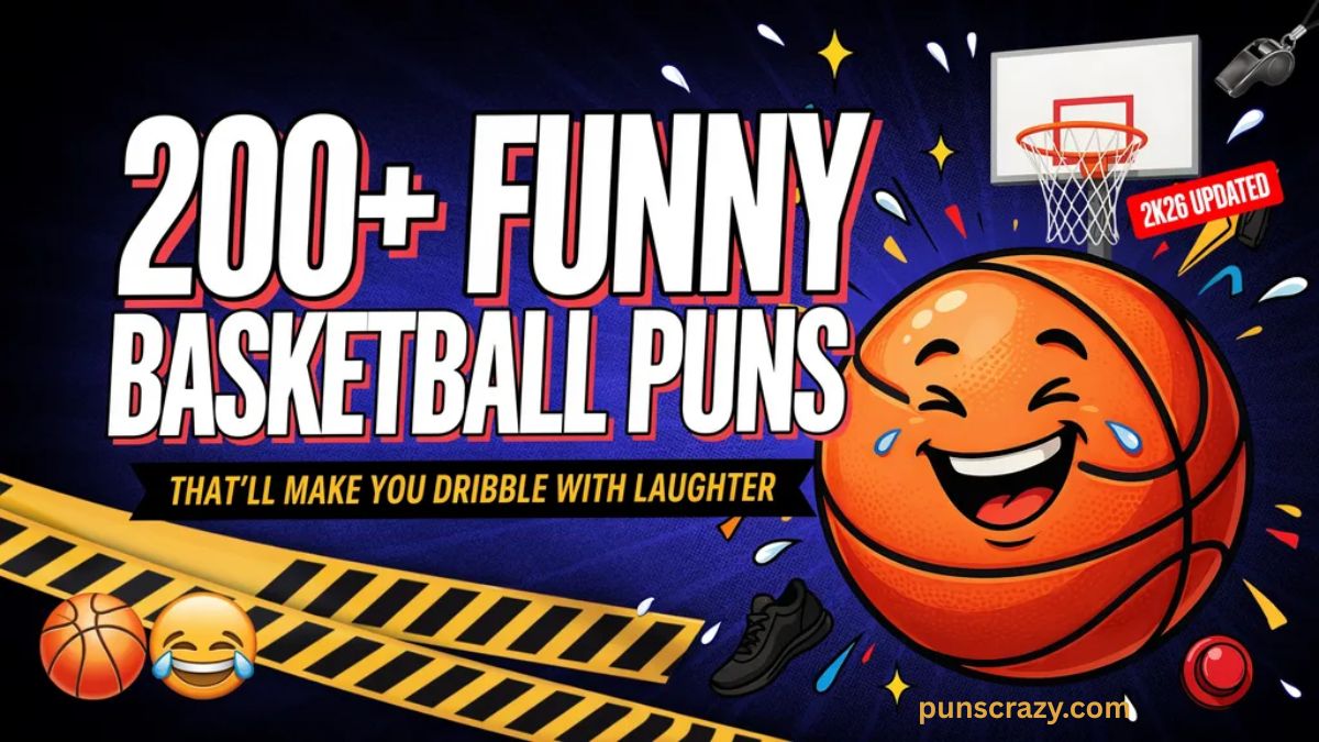 200+ Funny Basketball Puns That'll Make You Dribble With Laughter (2k26 Updated) 🏀😂