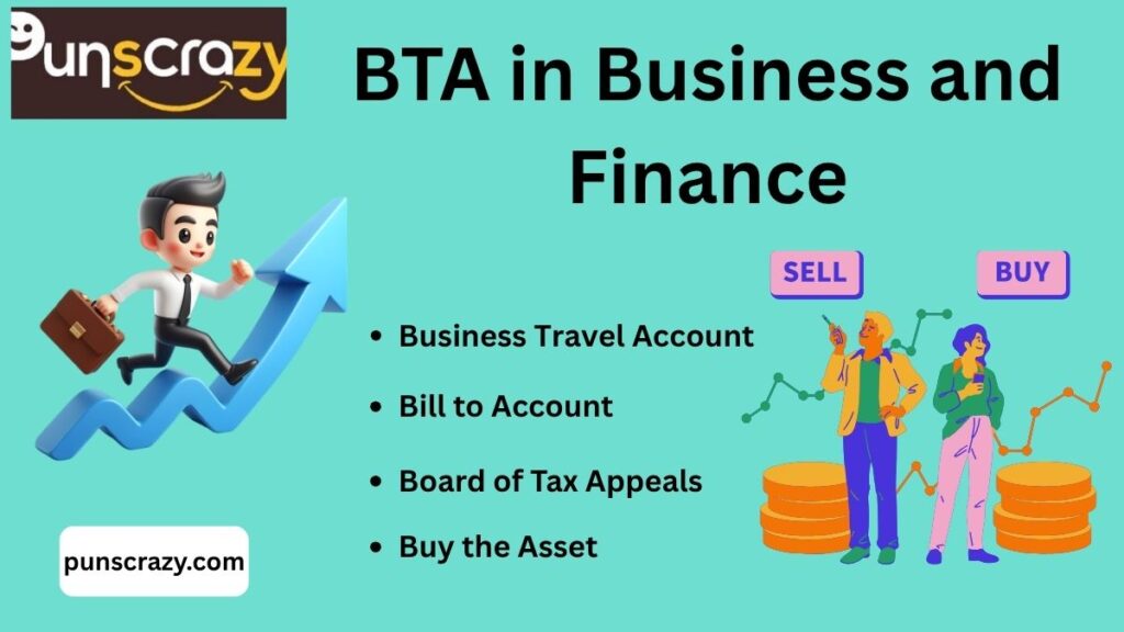 BTA in Business and Finance