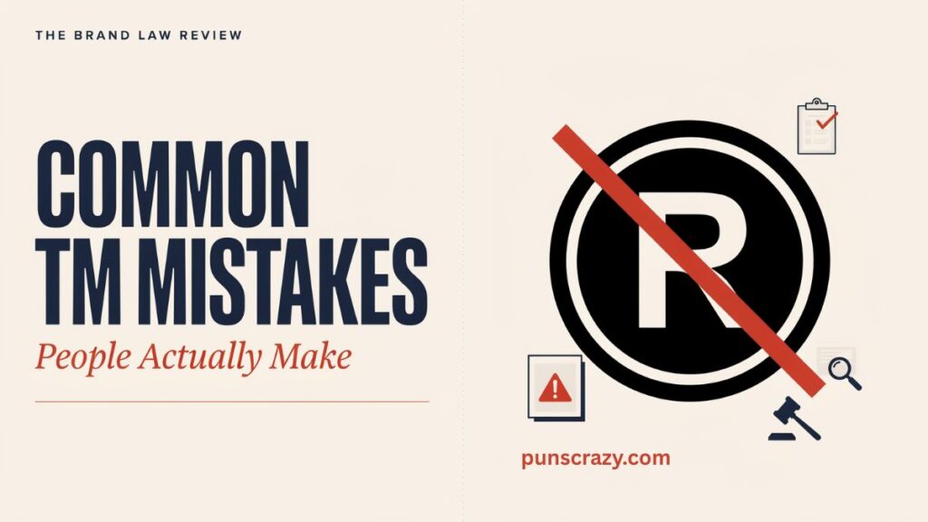 Common TM Mistakes People Actually Make