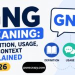 GNG Meaning: Definition, Usage, and Context Explained 2026