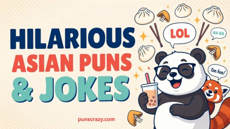Hilarious Asian Puns & Jokes