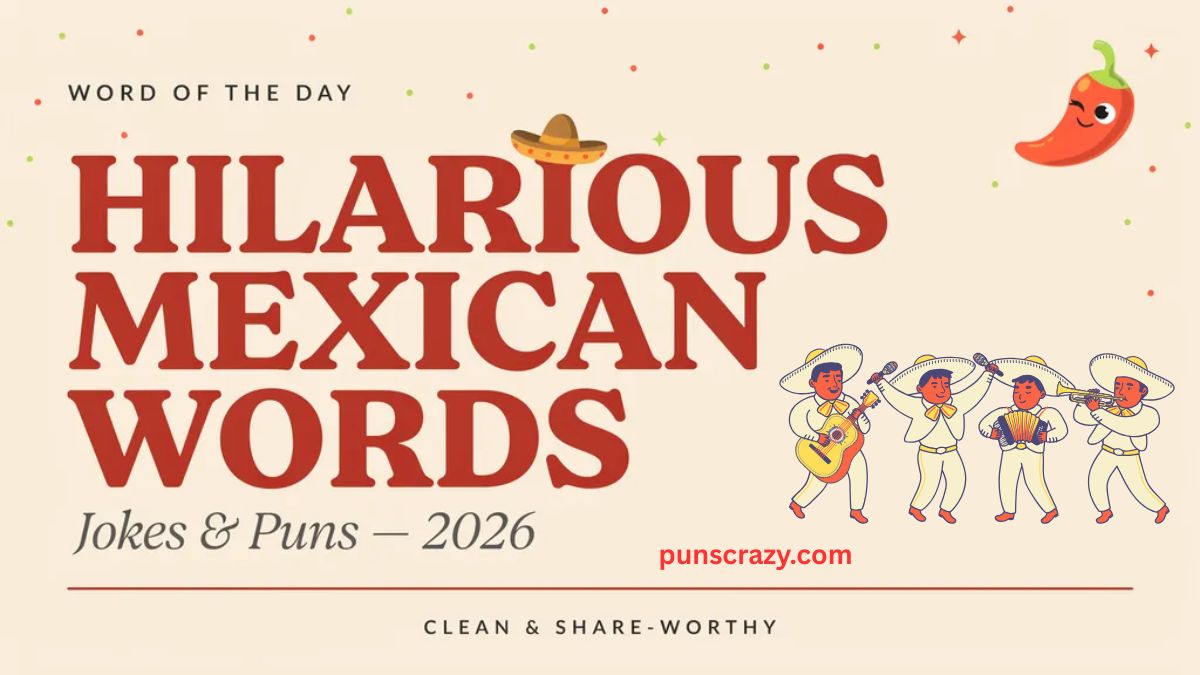 Hilarious Mexican Word of the Day Jokes & Puns