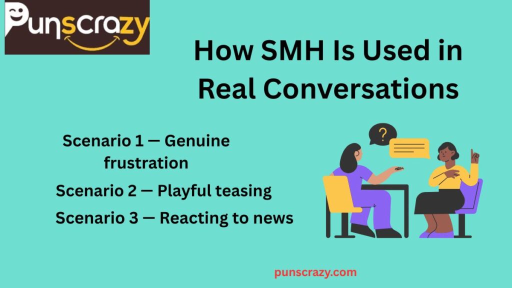 How SMH Is Used in Real Conversations