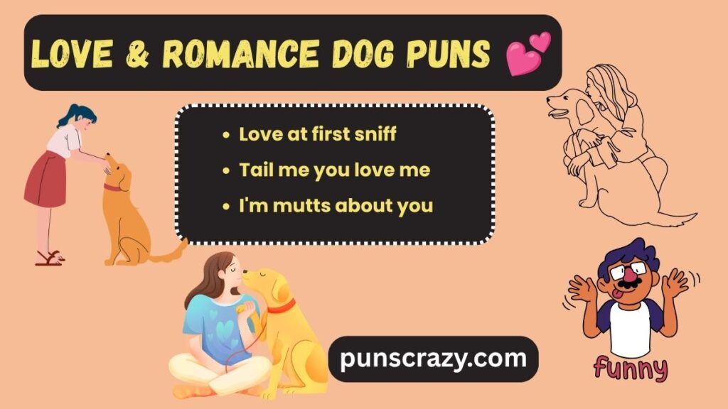 Love & Romance Dog Puns 💕