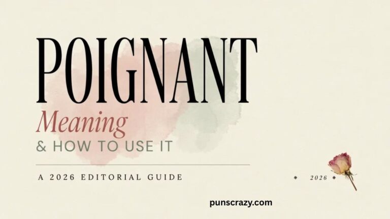 Poignant Meaning: What It Really Means and How to Use It 2026