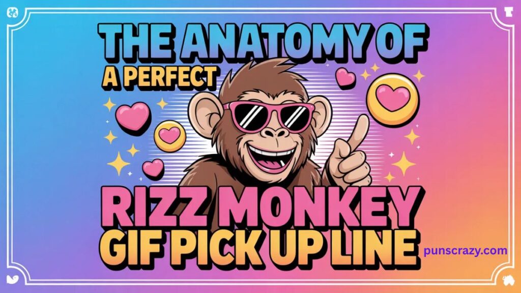 The Anatomy of a Perfect Rizz Monkey GIF Pick Up Line