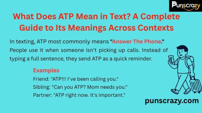 What Does ATP Mean in Text? A Complete Guide to Its Meanings Across Contexts