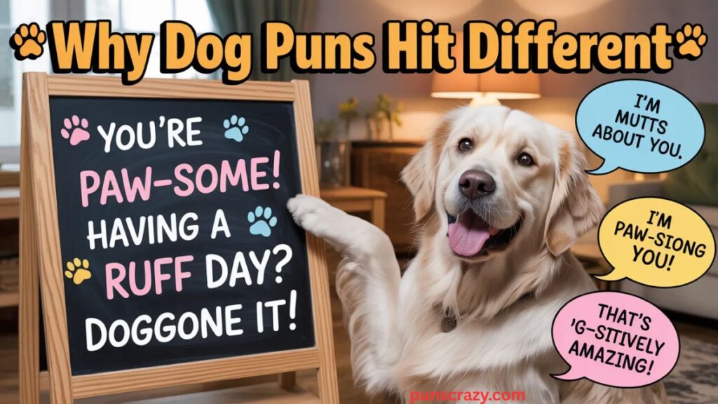 Why Dog Puns Hit Different