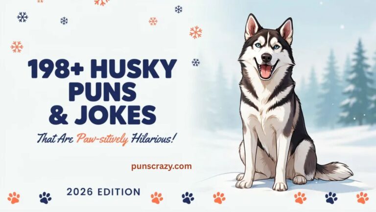 198+ Husky Puns & Jokes That Are Paw-sitively Hilarious! (2026)