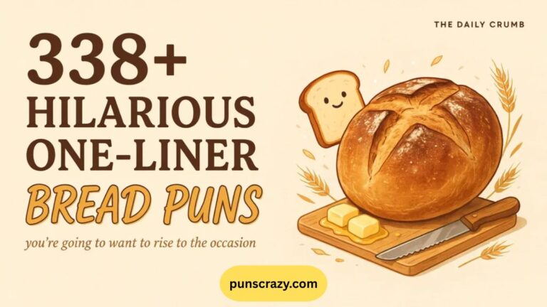 338+ Hilarious One-liner Bread Puns