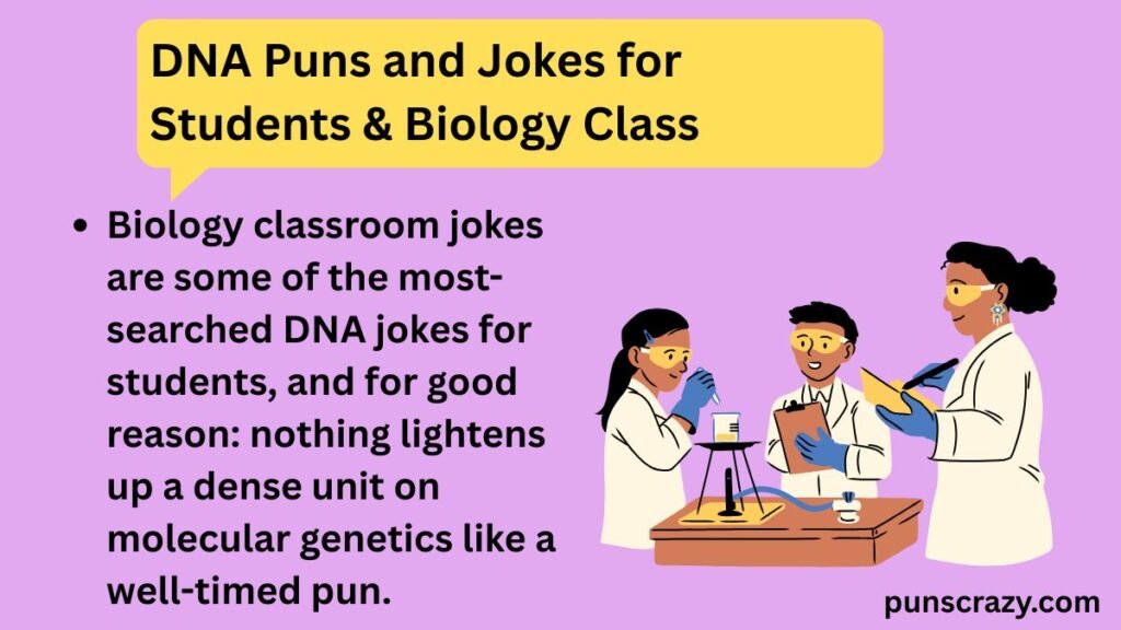 DNA Puns and Jokes for Students & Biology Class