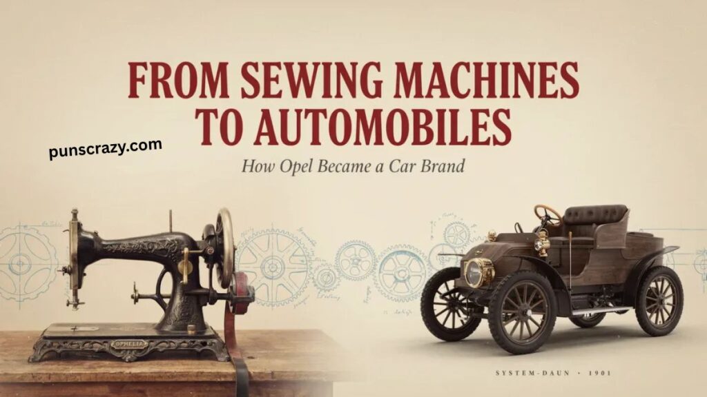 From Sewing Machines to Automobiles: How Opel Became a Car Brand