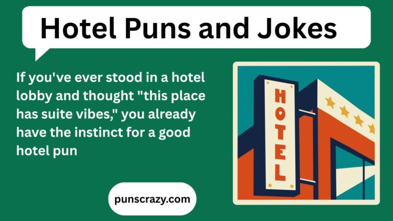 Hotel Puns and Jokes