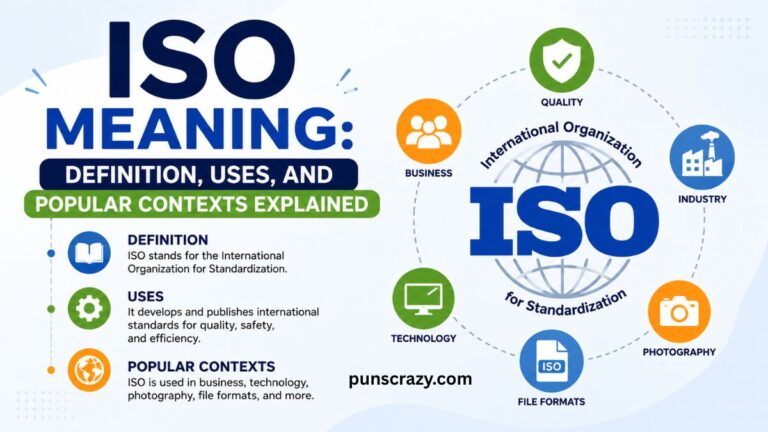 ISO Meaning