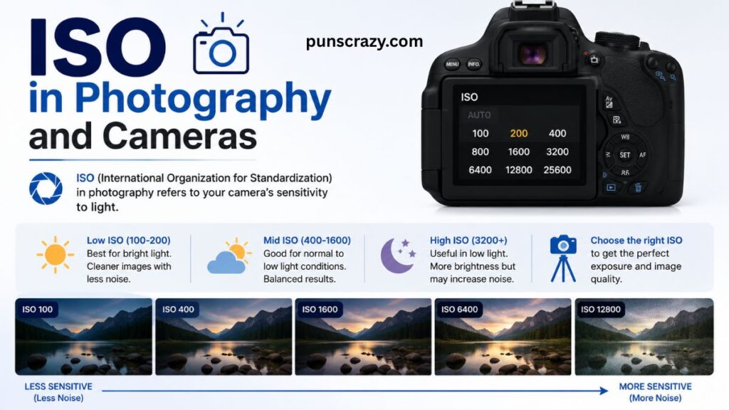 ISO in Photography and Cameras