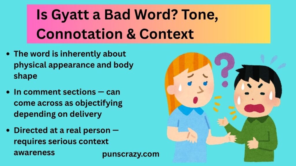 Is Gyatt a Bad Word? Tone, Connotation & Context