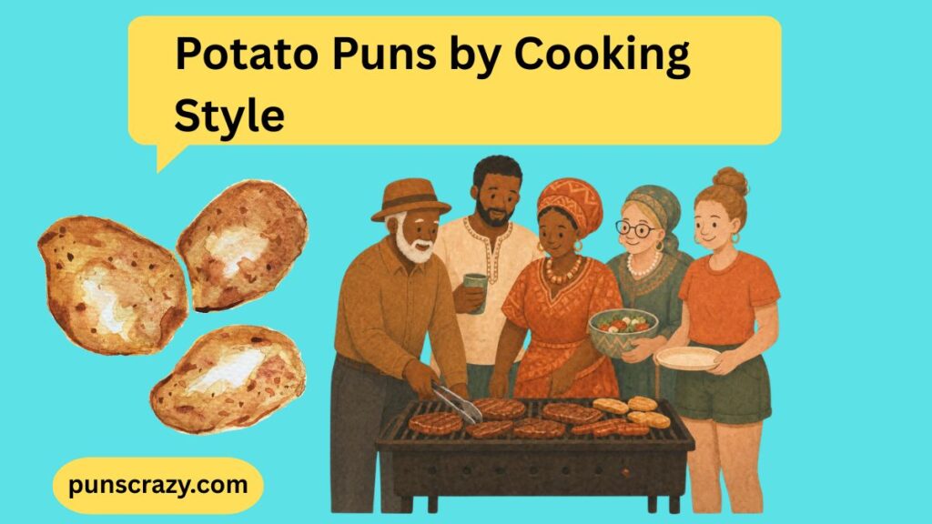 Potato Puns by Cooking Style