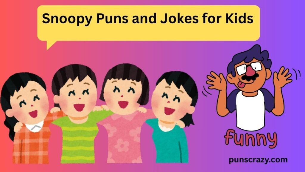 Snoopy Puns and Jokes for Kids