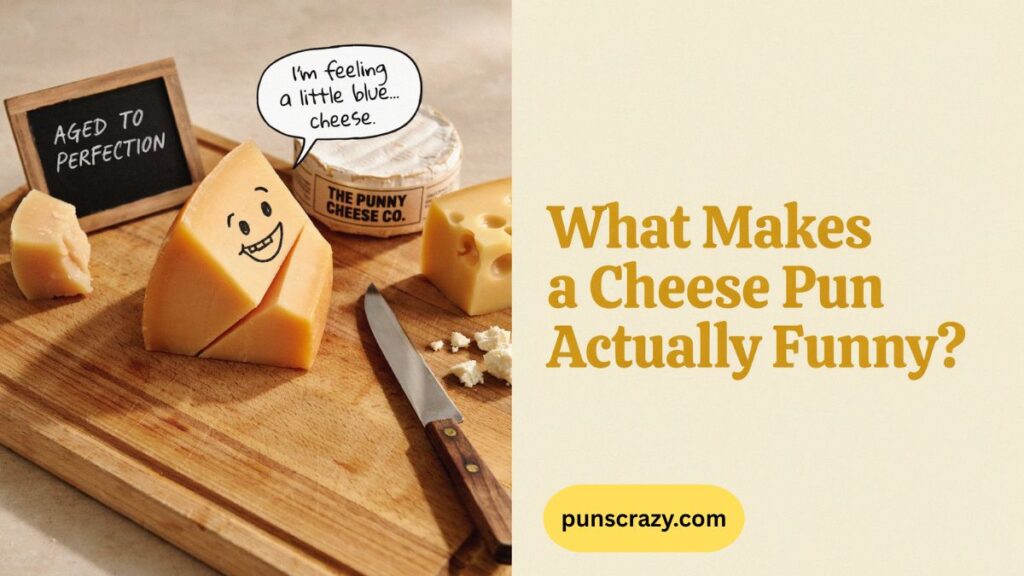 What Makes a Cheese Pun Actually Funny?