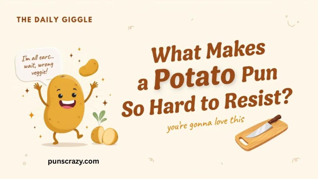 What Makes a Potato Pun So Hard to Resist?