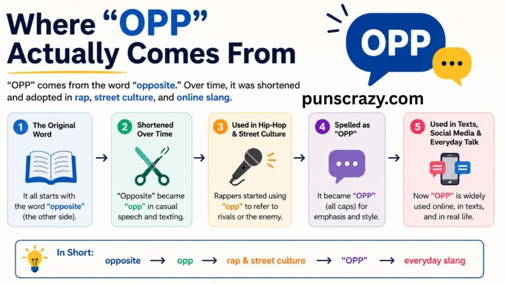 Where "OPP" Actually Comes From