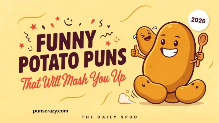 🥔 Funny Potato Puns That Will Mash You Up 😂 (2026)