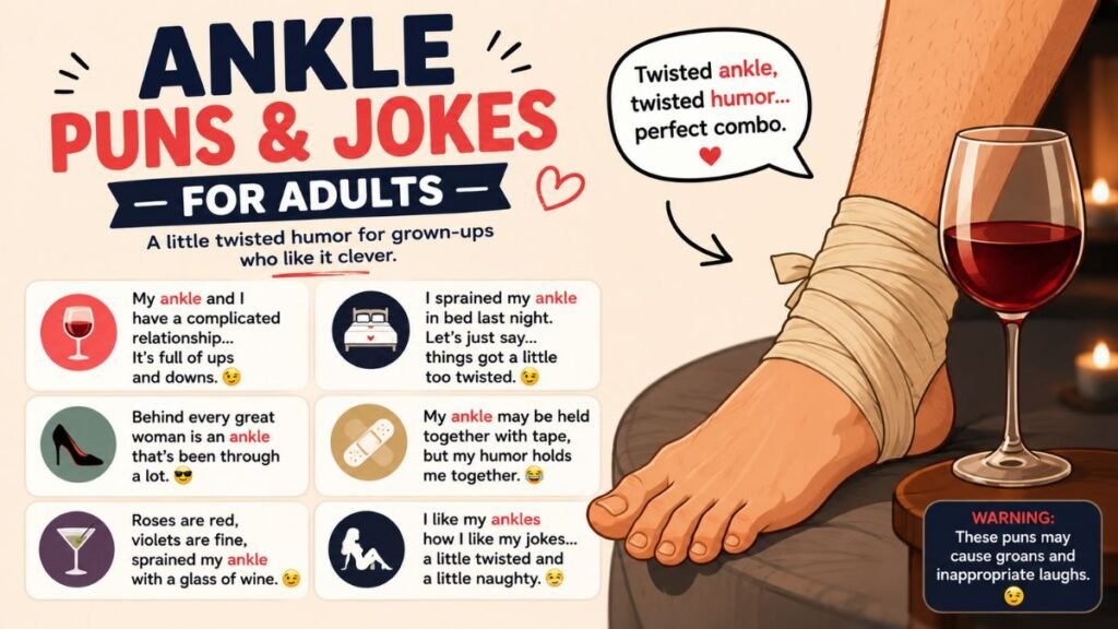Ankle puns and jokes for adults