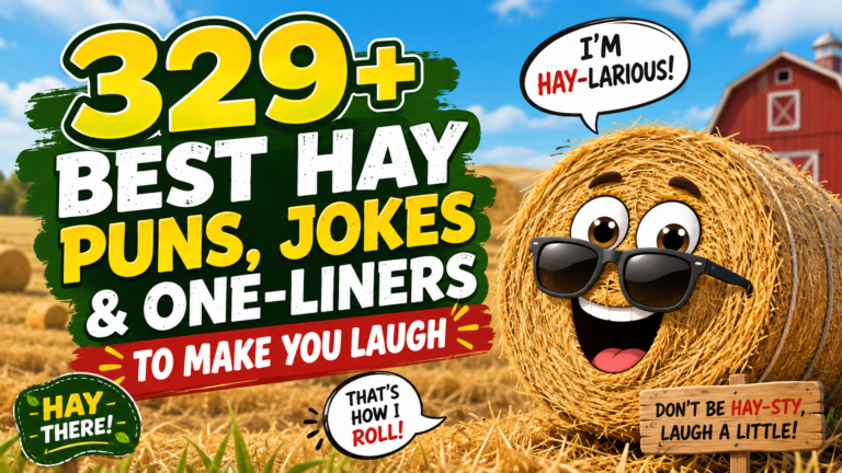 329+ Best Hay Puns, Jokes & One-Liners to Make You Laugh