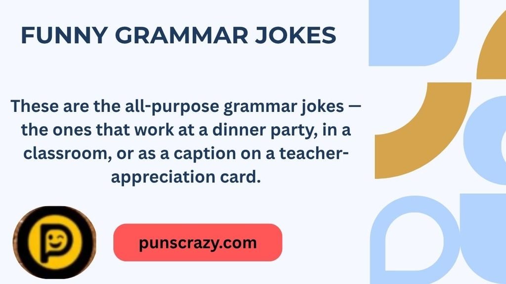 Funny Grammar Jokes