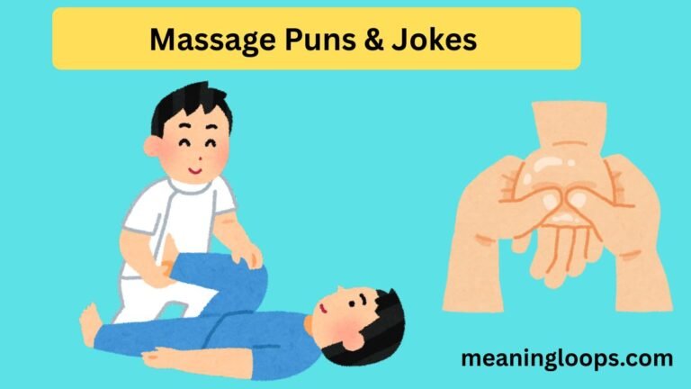 Massage Puns & Jokes
