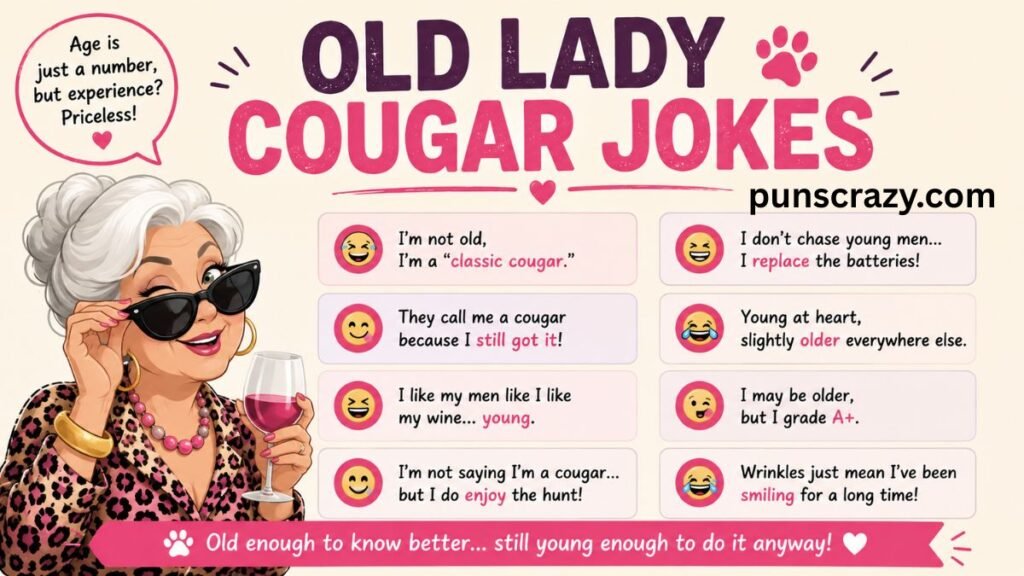Old Lady Cougar Jokes
